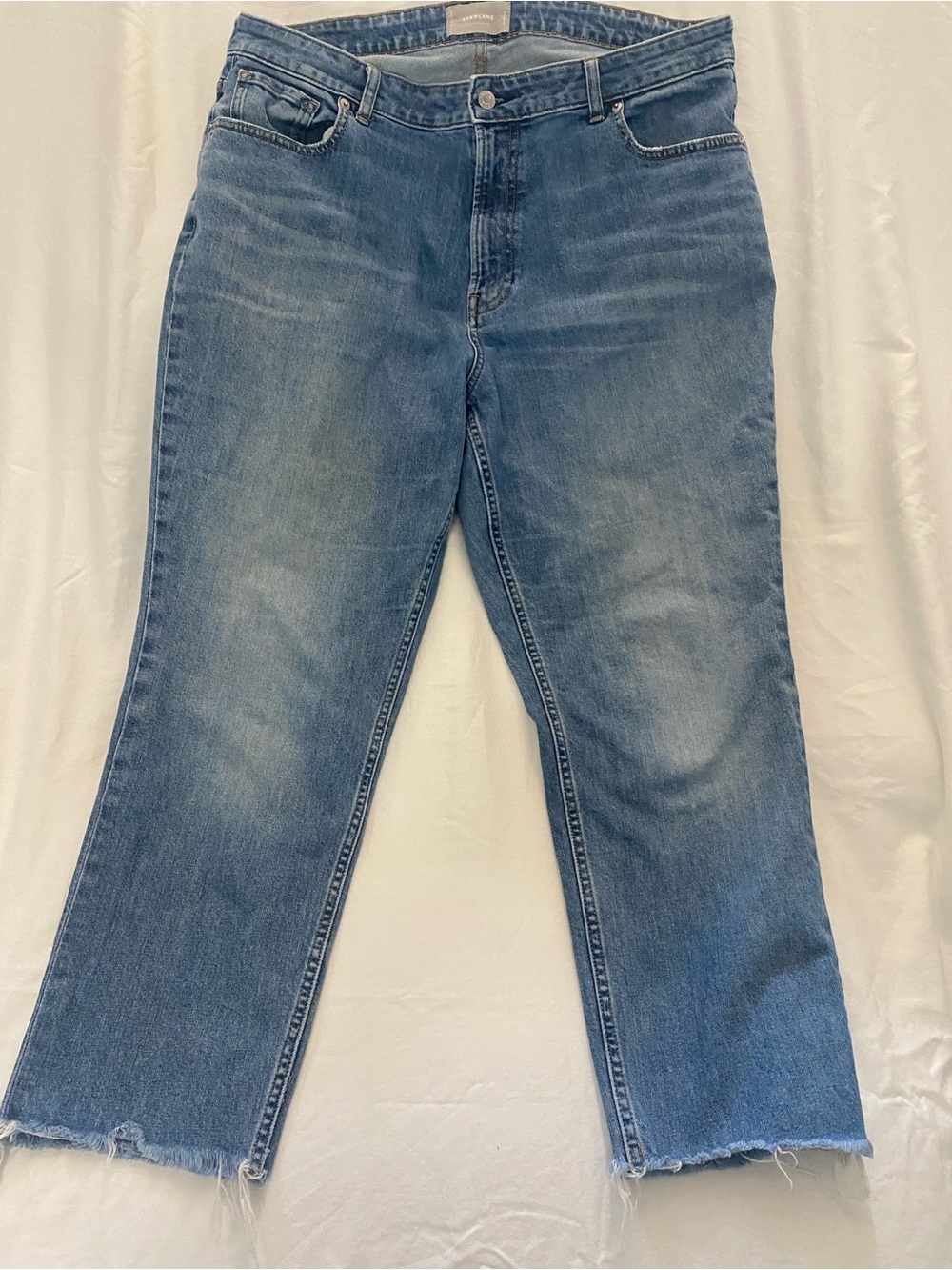 Everlane Medium Wash Relaxed Fit Jeans